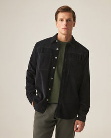 Men´s Corduroy Shacket - Black 63_619H700_NEG194007_3