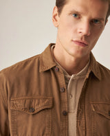 Men´s Shacket Shirt - Brown 63_619H701_CAF181016_4