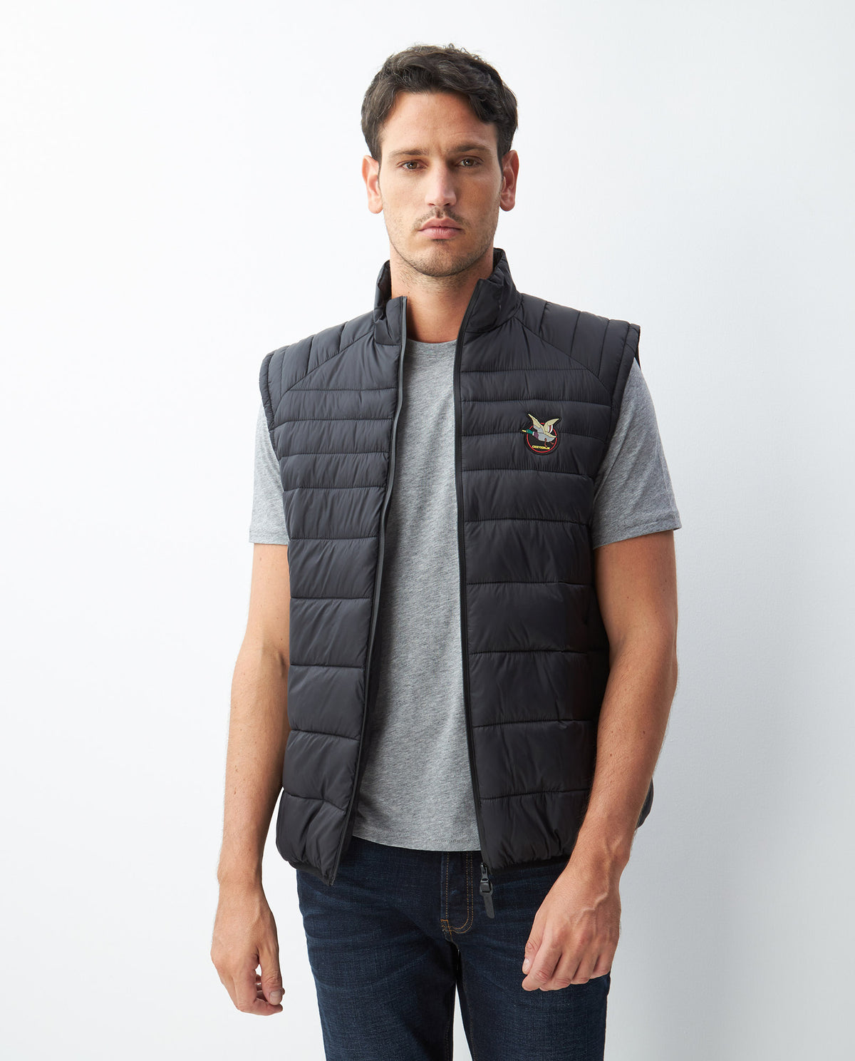 Men´s Packable Quilted Vest - Black 63_620D001_NEG193909_0