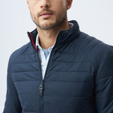 QUILTED WATER RESISTANT TOGS PUFFER IN NAVY