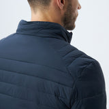 QUILTED WATER RESISTANT TOGS PUFFER IN NAVY