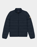 QUILTED WATER RESISTANT TOGS PUFFER IN NAVY