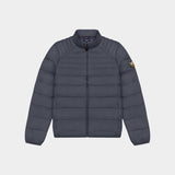 QUILTED WATER RESISTANT TOGS PUFFER IN GREY