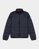 QUILTED WATER RESISTANT TOGS PUFFER IN BLACK