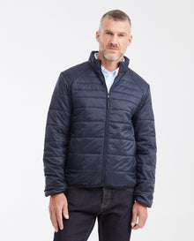 Mens Packable Quilted Jacket Water-Resistant in Polyamide - Blue 63_620G000_AZU194011_0