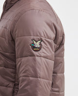 Mens Packable Quilted Jacket Water-Resistant in Polyamide - Brown 63_620G000_CAF191213_5