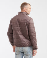 Mens Packable Quilted Jacket Water-Resistant in Polyamide - Brown 63_620G000_CAF191213_7
