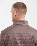 Mens Packable Quilted Jacket Water-Resistant in Polyamide - Brown 63_620G000_CAF191213_8