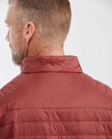 Mens Packable Quilted Jacket Water-Resistant in Polyamide - Brown 63_620G000_CAF191331_8