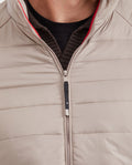 Mens Packable Quilted Jacket Water-Resistant in Polyamide - Gray 63_620G000_GRI171212_4