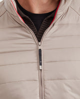 Mens Packable Quilted Jacket Water-Resistant in Polyamide - Gray 63_620G000_GRI171212_4