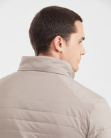 Mens Packable Quilted Jacket Water-Resistant in Polyamide - Gray 63_620G000_GRI171212_8