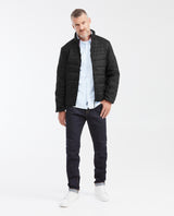 Mens Packable Quilted Jacket Water-Resistant in Polyamide - Black 63_620G000_NEG190303_3