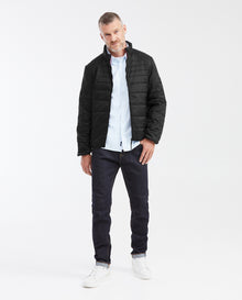 Mens Packable Quilted Jacket Water-Resistant in Polyamide - Black 63_620G000_NEG190303_3