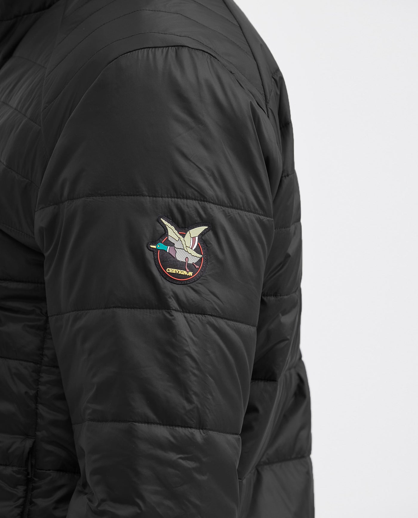 Mens Packable Quilted Jacket Water-Resistant in Polyamide - Black 63_620G000_NEG190303_6