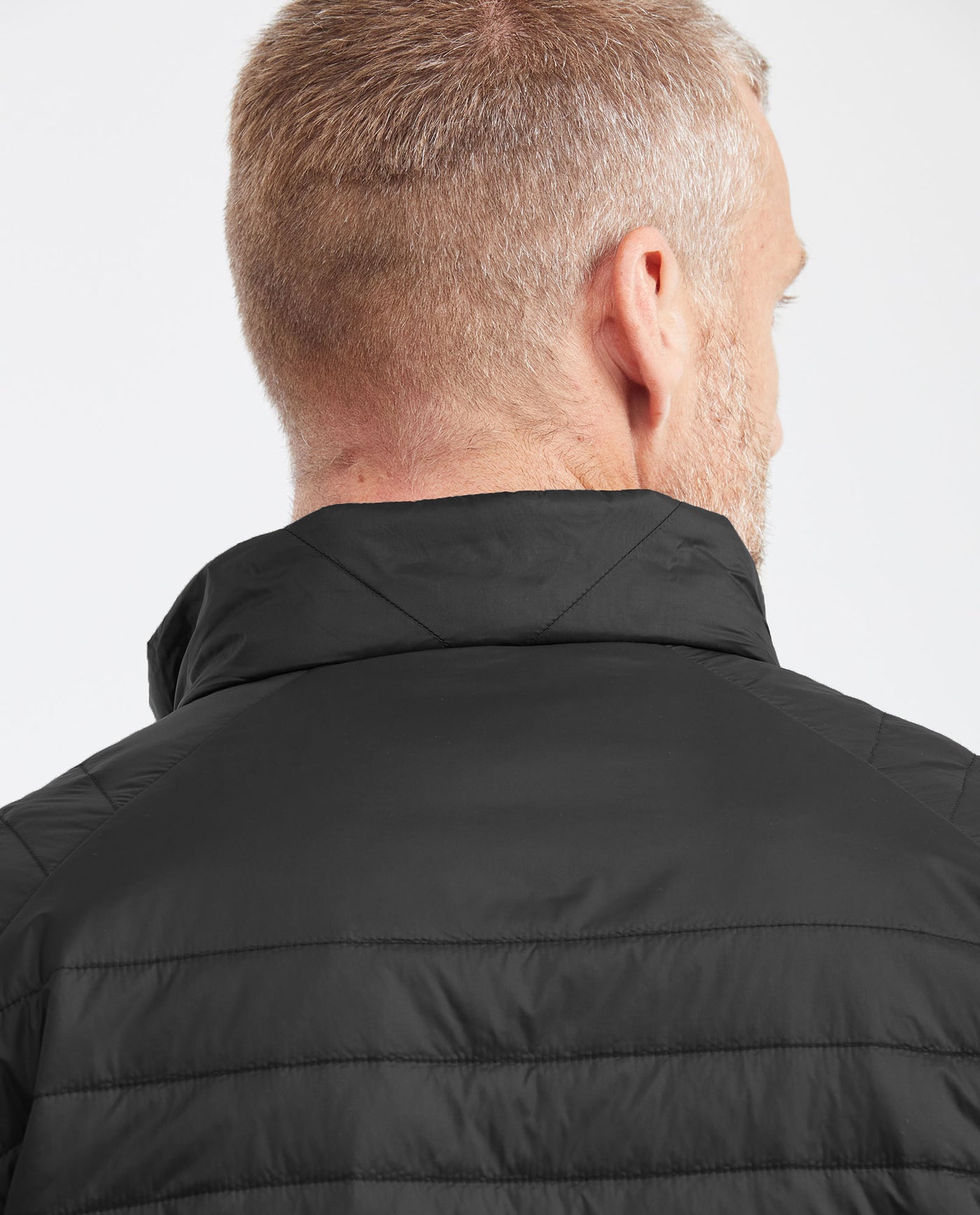 Mens Packable Quilted Jacket Water-Resistant in Polyamide - Black 63_620G000_NEG190303_8