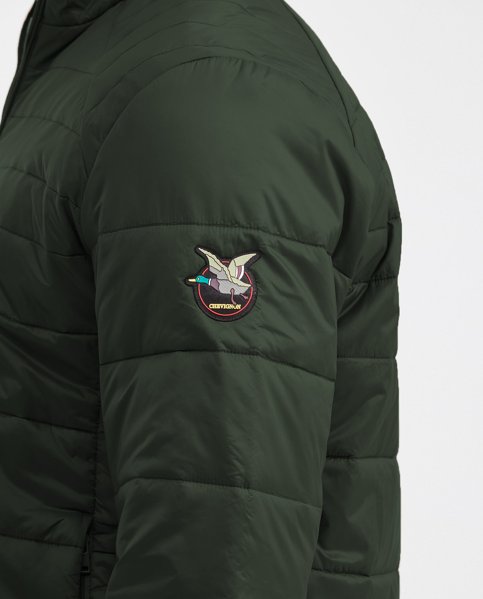 Mens Packable Quilted Jacket Water-Resistant in Polyamide - Green 63_620G000_VER190509_5