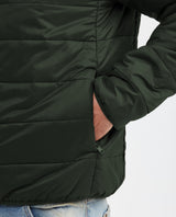 Mens Packable Quilted Jacket Water-Resistant in Polyamide - Green 63_620G000_VER190509_6