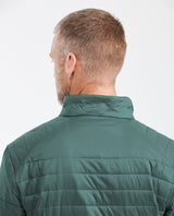 Mens Packable Quilted Jacket Water-Resistant in Polyamide - Dark Green 63_620G000_VER195406_8