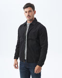 VESTE BLOUSON ZIPPÉE NOIRE