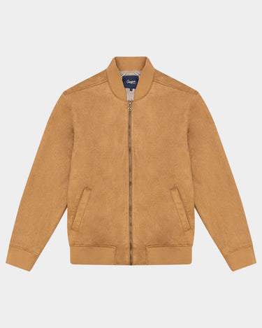 LIGHTWEIGHT BOMBER JACKET IN TAN