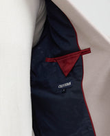 Men's Knit Fabric Blazer with Functional Pockets - Beige 621G001 - 3