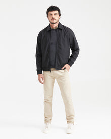 DOUBLE NECK AVIATOR JACKET