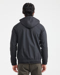 Men's Windbreaker Jacket with Hood - Black 621G008 - 4