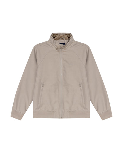 Mens Jacket High Collar Foldable Hood Cotton Polyamide Polyester - Gray 63_621H002_GRI161107_3