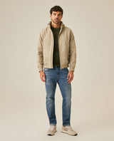 Mens Jacket High Collar Foldable Hood Cotton Polyamide Polyester - Gray 63_621H002_GRI161107_4