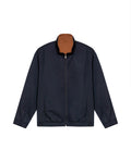 Mens Jacket Reversible High Collar Windbreaker Cotton Polyester - Black 63_621H003_NEG194004_8