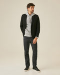 Mens Blazer Knitwear Cotton Polyester Honeycomb Effect Duck Pin - Black 63_621H007_NEG194007_4