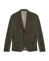 Mens Blazer Knitwear Cotton Polyester Honeycomb Effect Duck Pin - Green 63_621H007_VER190414_3