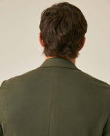Mens Blazer Knitwear Cotton Polyester Honeycomb Effect Duck Pin - Green 63_621H007_VER190414_7