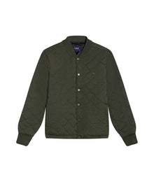 Mens Jacket Quilted Diamond Polyester Cotton Duck Print Lining - Green 63_621H009_VER190414_3