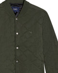 Mens Jacket Quilted Diamond Polyester Cotton Duck Print Lining - Green 63_621H009_VER190414_8