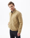 SHERPA NECK JACKET IN BEIGE