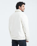 Men's Aviator Jacket Removable Sherpa Collar Diamond Quilted Lining 622E003 - 4
