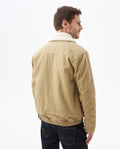 Men's Aviator Jacket Removable Sherpa Collar Diamond Quilted Lining 622E003 - 6