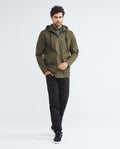 Men's Utility Jacket Semi-Waterproof Cotton Stretch PVC Appliqué 622F003 - 2