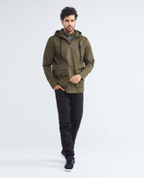 Men's Utility Jacket Semi-Waterproof Cotton Stretch PVC Appliqué 622F003 - 2