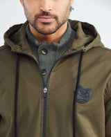 Men's Utility Jacket Semi-Waterproof Cotton Stretch PVC Appliqué 622F003 - 3