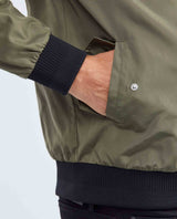 Men's Reversible Double-Face Jacket Stowable Hood Ribbed Details - 6