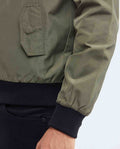 Men's Reversible Double-Face Jacket Stowable Hood Ribbed Details - 7