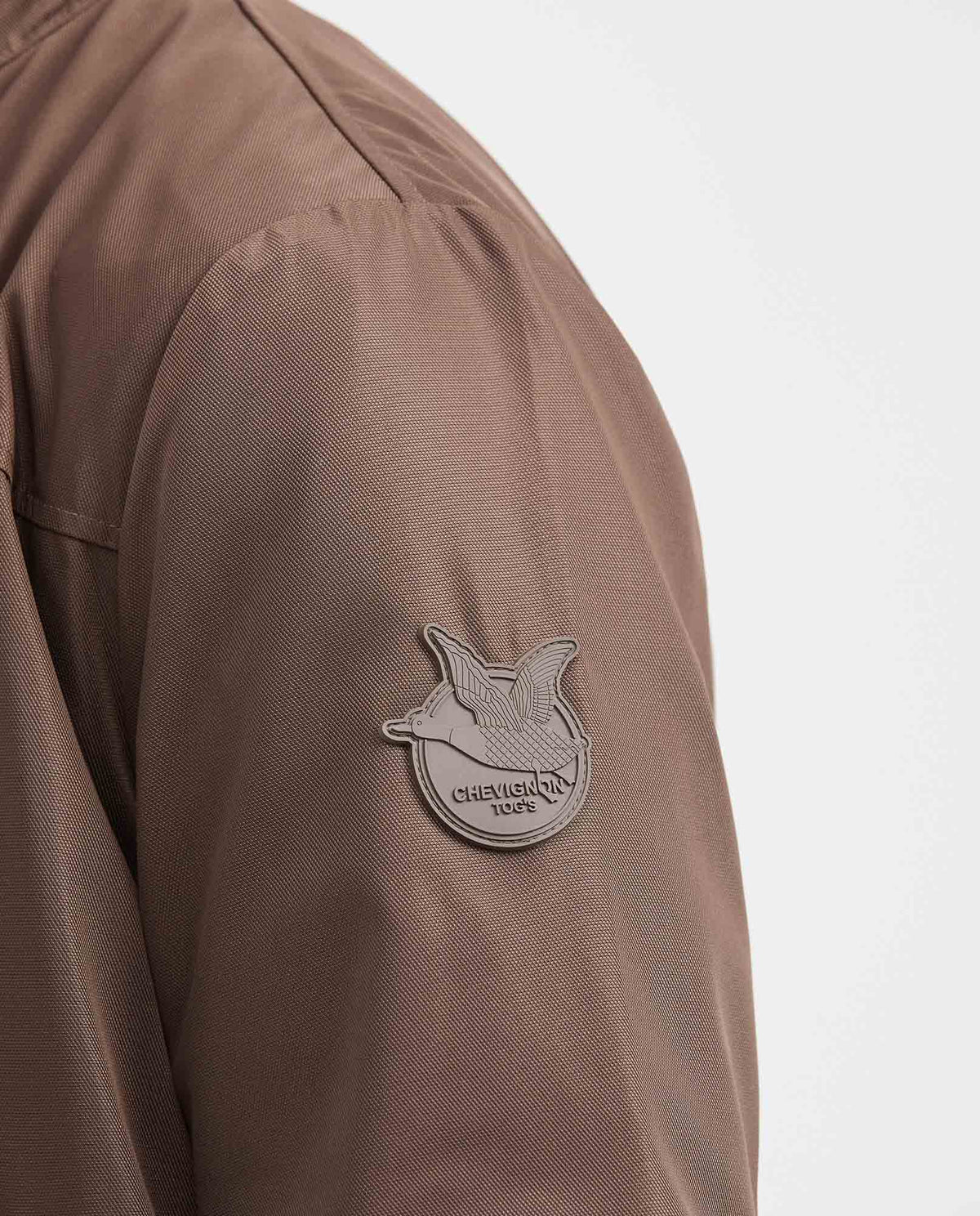 Men's Smart Bomber Jacket with Hidden Hood and Magnetic Closures - 3