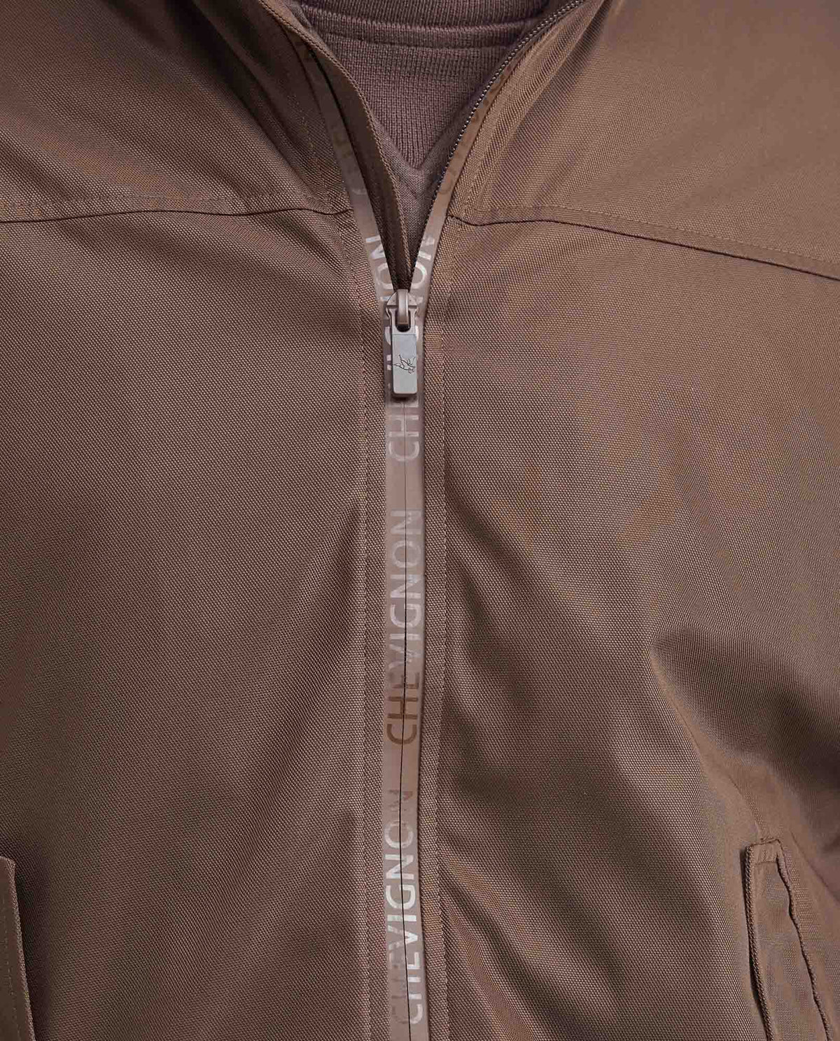 Men's Smart Bomber Jacket with Hidden Hood and Magnetic Closures - 6