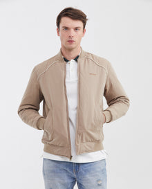 Men's Lightweight Western-Yoke Quilted Bomber Jacket 622G010 - 1