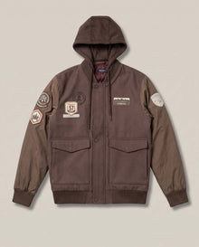 Men's Bomber Jacket - Brown 63_622H006_CAF181024_3