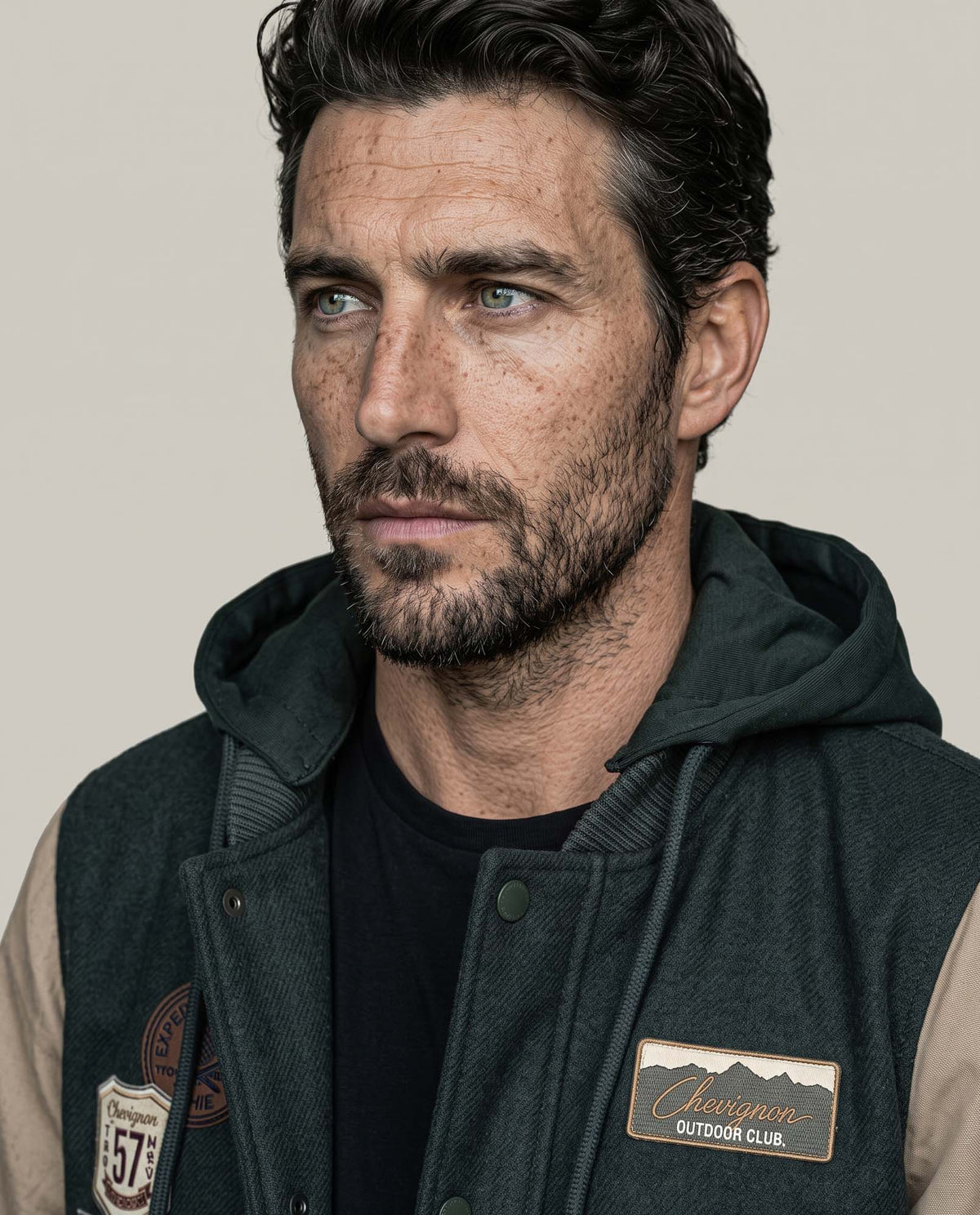 Men's Bomber Jacket - Green 63_622H006_VER195350_5