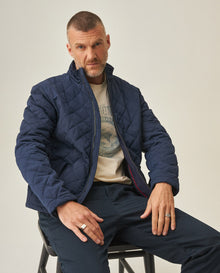 Men´s Quilted Jacket - Blue 63_622H012_AZU193923_0